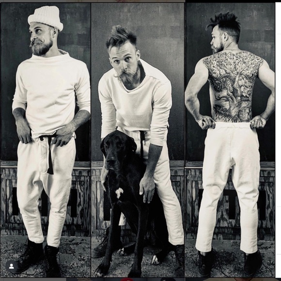 NWOT RTH Washed Cotton Fleece Drawstring Pants - Navy - XL (4) - Picture 6 of 7